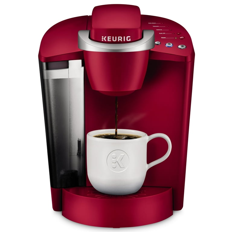 Keurig K-Classic Single Serve K-Cup Pod Coffee Maker, Rhubarb, Red