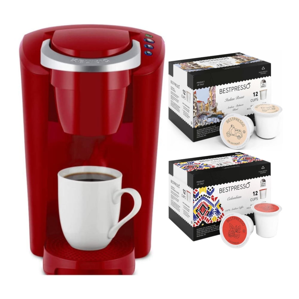 Keurig SingleServe KCup Pod Coffee Maker (Imperial Red