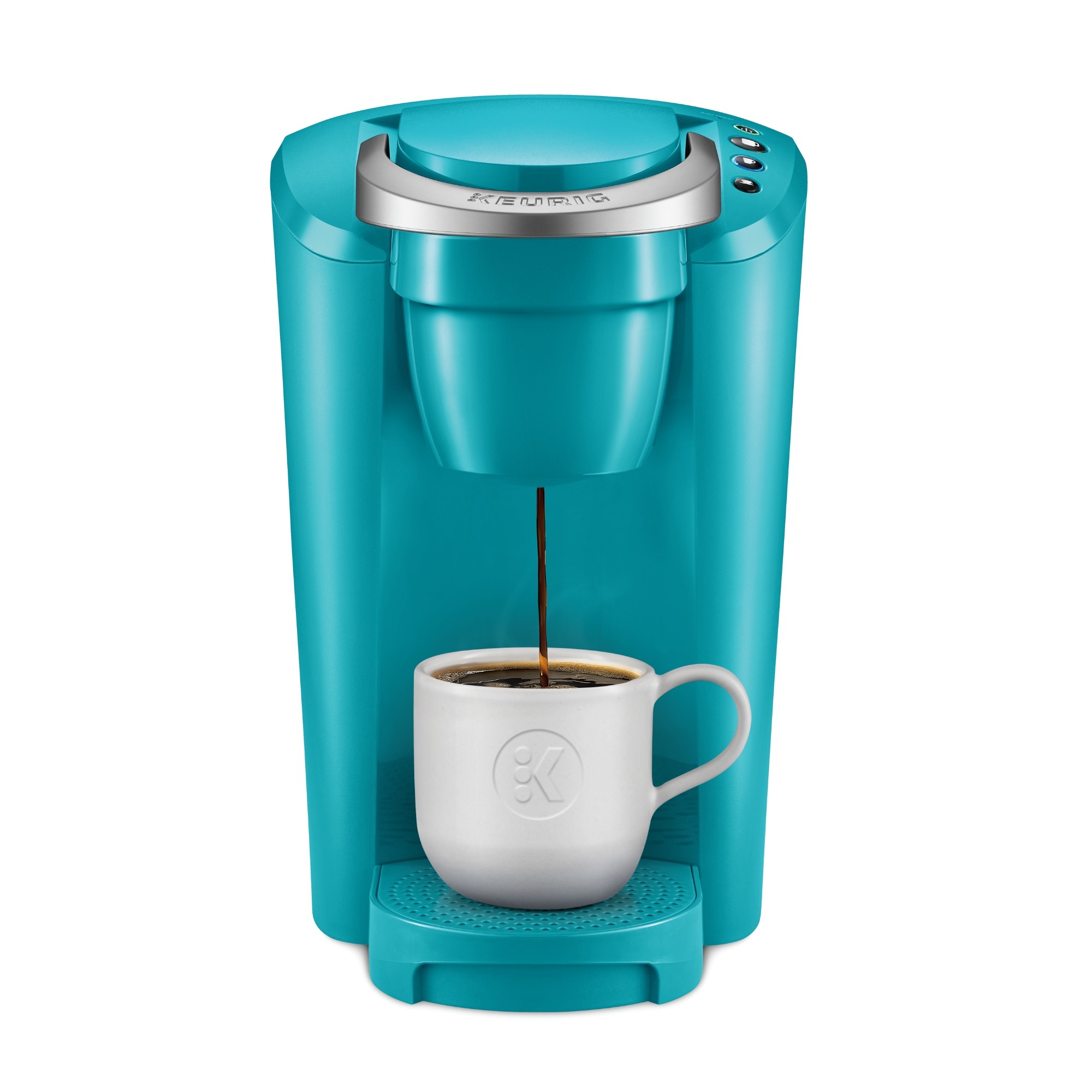 Keurig K-Compact Single-Serve K-Cup Pod Coffee Maker, Turquoise - image 1 of 9