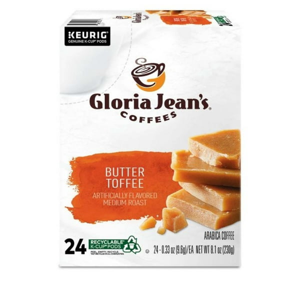 Keurig K-Cup Coffee Pods Butter Toffee Medium Roast Coffee 24 Count 2 Pack