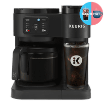 Keurig K-Duo Essentials, Hot & Iced Single-Serve K-Cup Pod Coffee Maker & Carafe, Black