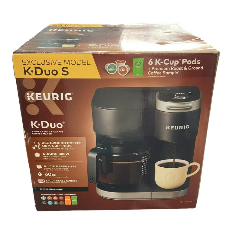 This Keurig With Carafe Uses Both K-Cups and Ground Coffee