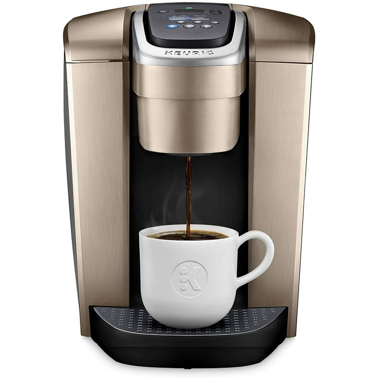 キューリグ　ゴールド Keurig K-Elite Single Serve K-Cup Pod Coffee Maker, Brushed Gold