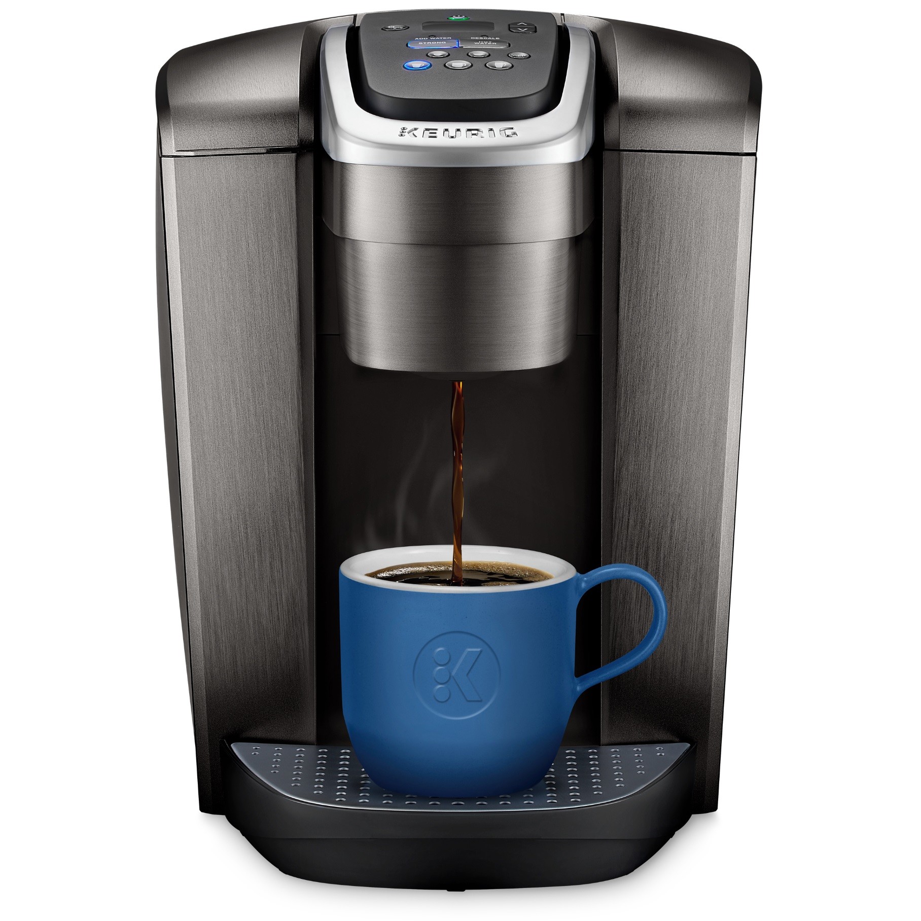 Keurig K-Elite Single-Serve K-Cup Pod Coffee Maker, Brushed Slate - image 1 of 16