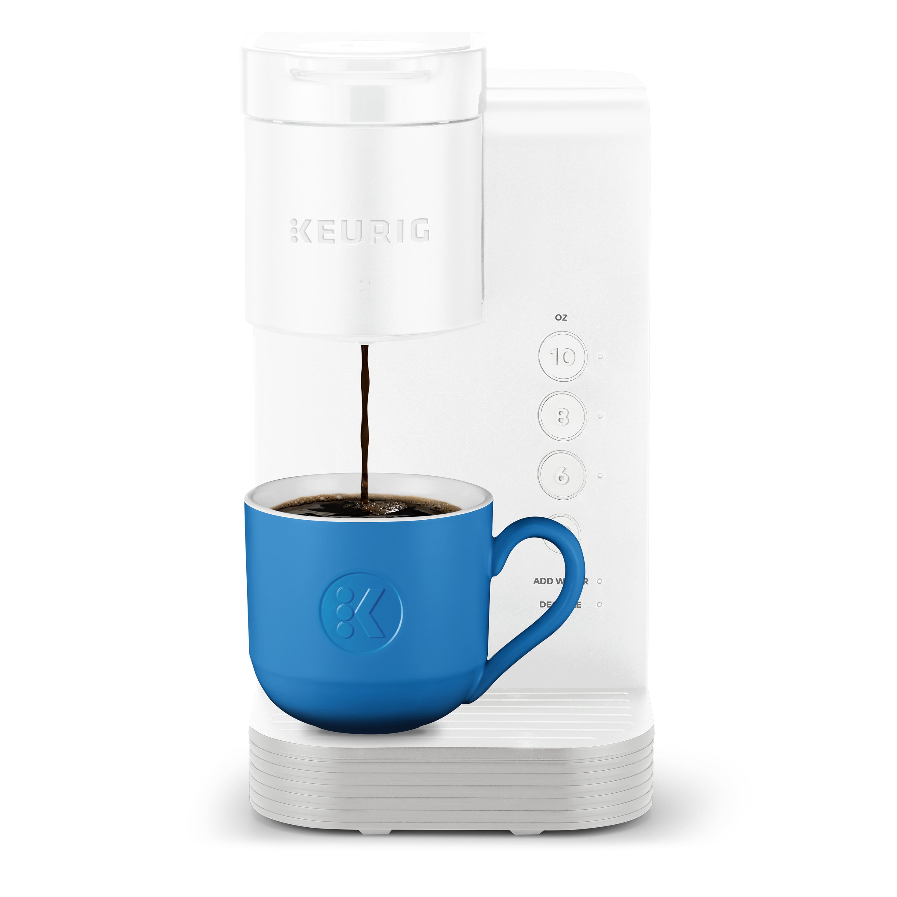 Keurig K-Compact Single-Serve K-Cup Pod Coffee Maker, White - Walmart.com