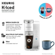 Keurig K-Iced Essentials Iced and Hot Single-Serve K-Cup Pod Coffee Maker, Black