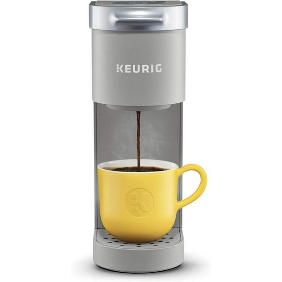 Keurig K-Mini Coffee Maker, Single Serve K-Cup Pod Coffee Brewer, 6 to 12 oz. Brew Sizes, Oasis