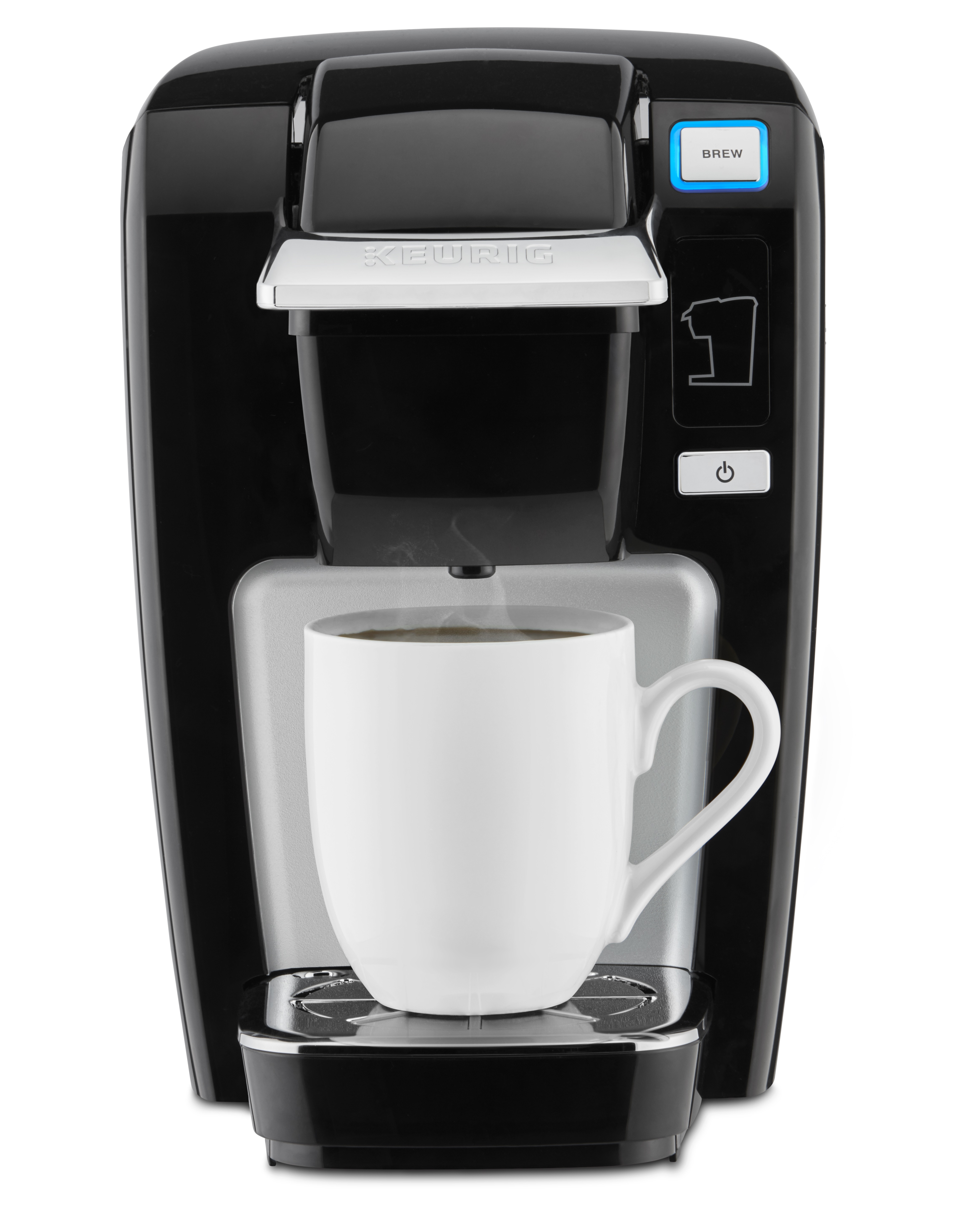 Keurig K-Mini K15 Single-Serve K-Cup Pod Coffee Maker, Black - image 1 of 10