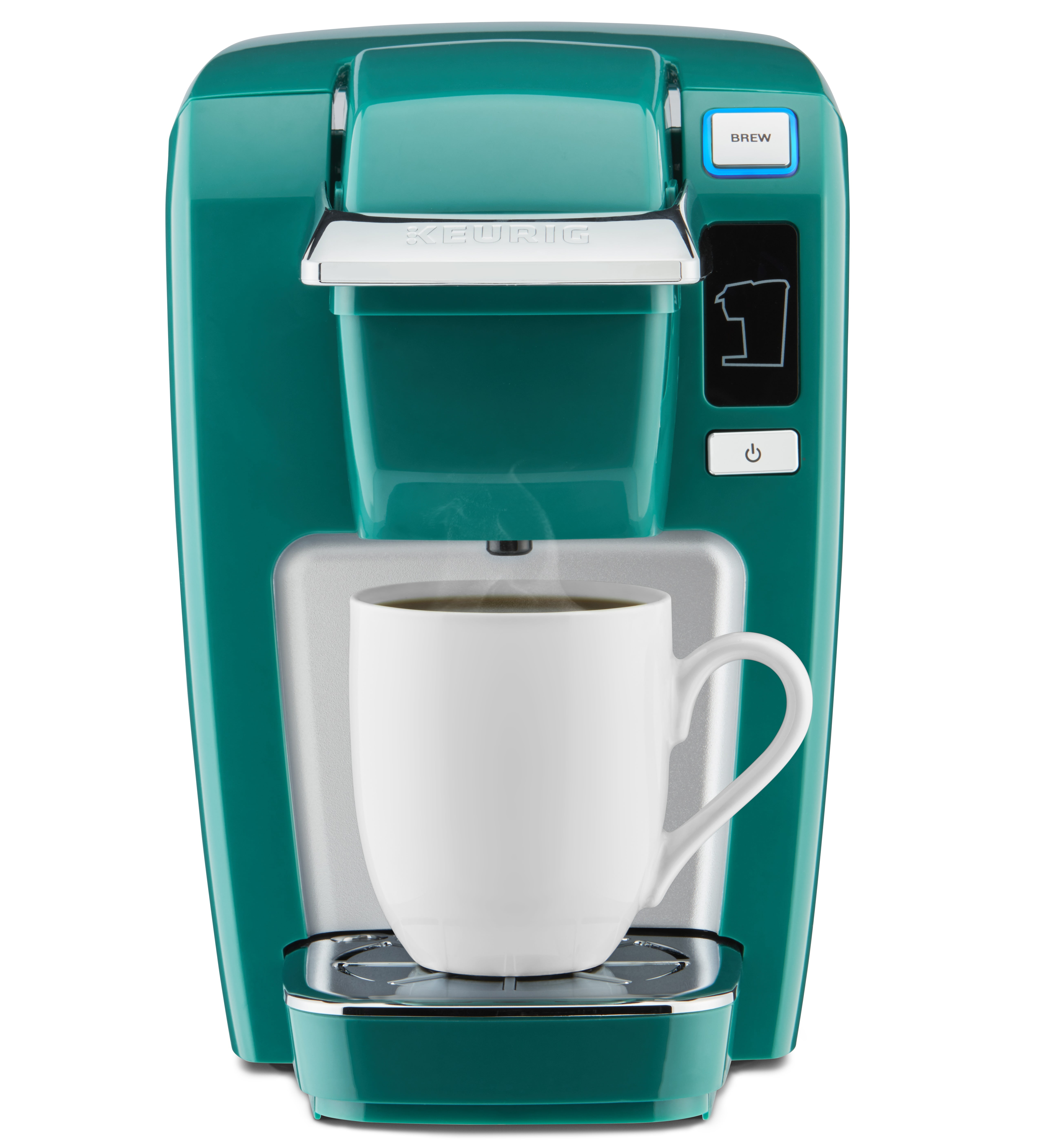 Keurig K-Mini K15 Single-Serve K-Cup Pod Coffee Maker, Jade