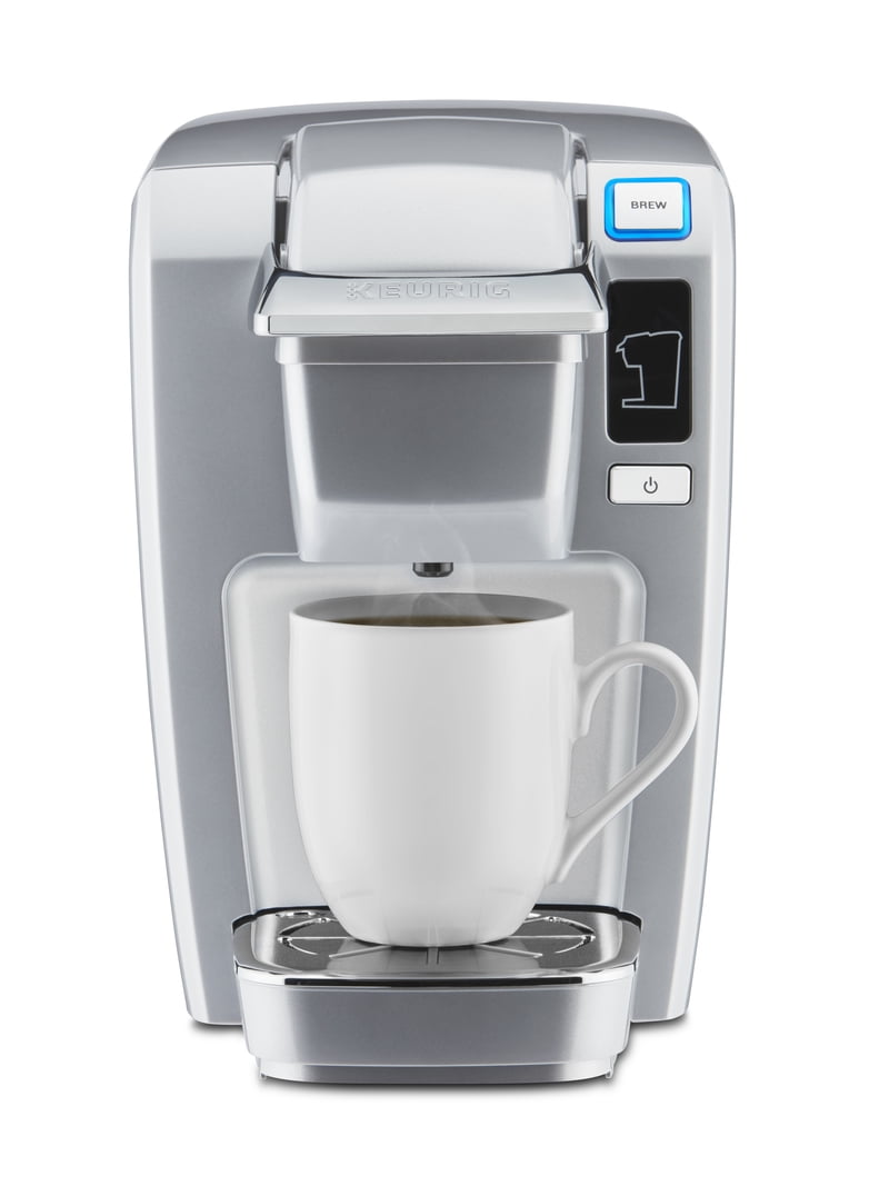 Keurig K-Mini K15 Single-Serve K-Cup Pod Coffee Maker, Platinum