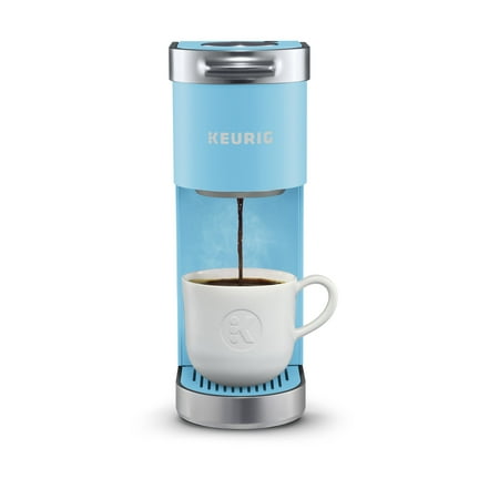 Keurig - K-Mini Plus Single Serve K-Cup Pod Coffee Maker - Cool Aqua
