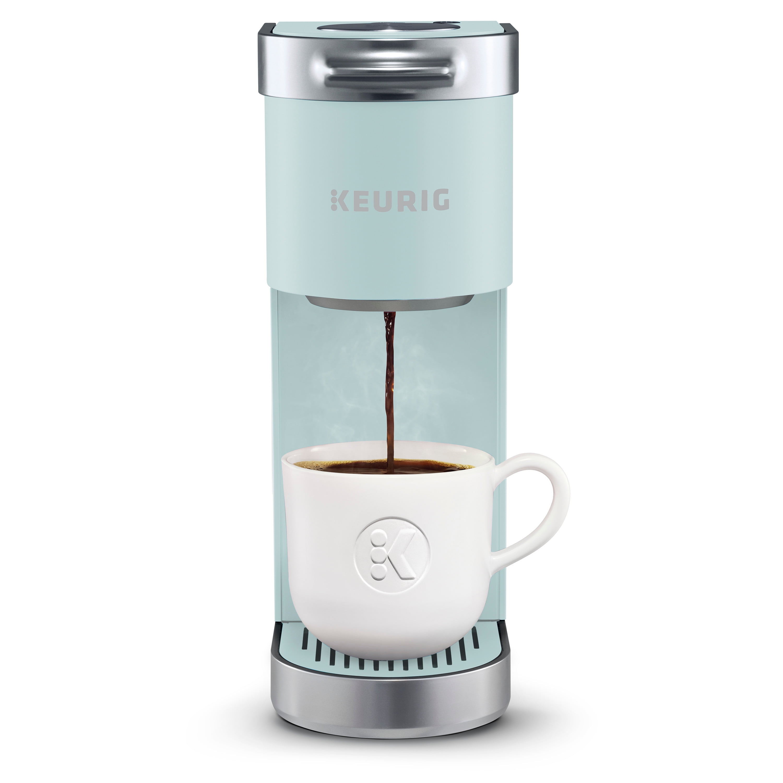 Keurig K-Mini Plus Coffee Maker with Voucher - White