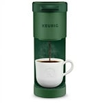 Keurig K-Mini Single Serve K-Cup Pod Coffee Maker, Featuring An Ultra-sleek Design, Evergreen