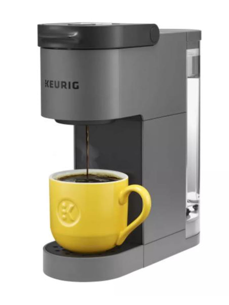 Keurig Single Serve Coffee Maker Totally Gray, Compact Portable