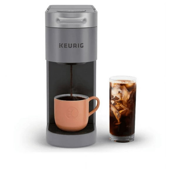 Keurig K-Slim + ICED Single-Serve Coffee Maker, Gray
