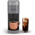 Keurig KSlim + ICED Single Serve Coffee Maker, Hot and Cold Coffee