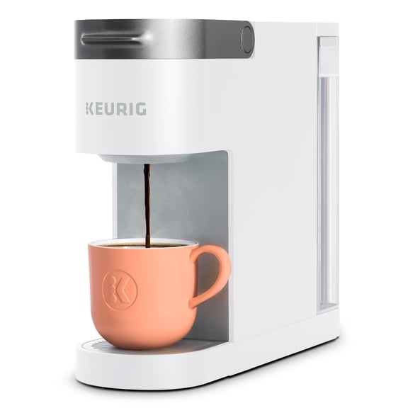 Keurig K-Slim Single Serve K-Cup Pod Coffee Maker, Multistream Technology, White