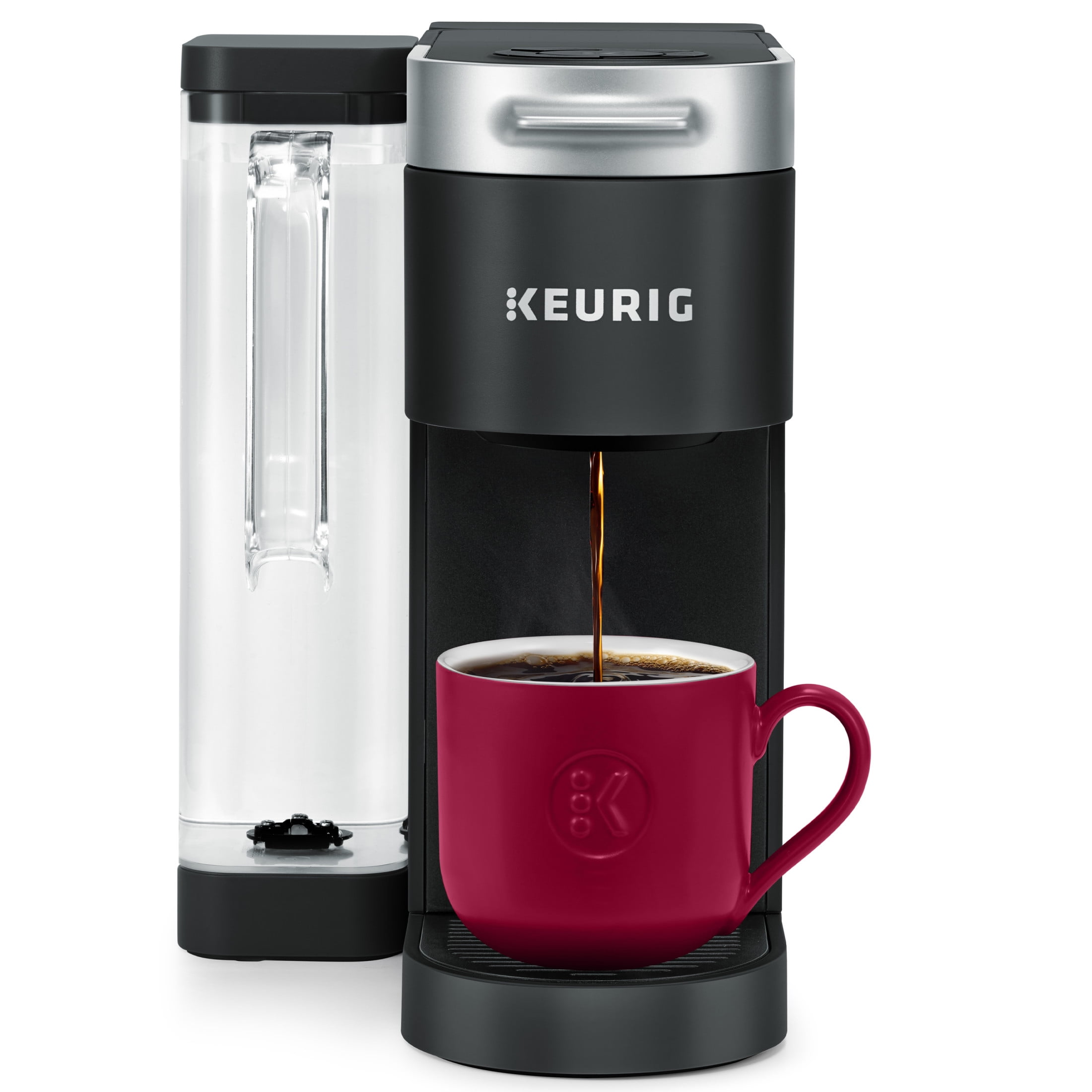 Keurig K-Slim Compact Single-Serve K-Cup Pod Coffee Brewer, Black - Walmart.com Keurig K-Slim Compact Single-Serve K-Cup Pod Coffee Brewer, Black - Walmart.com