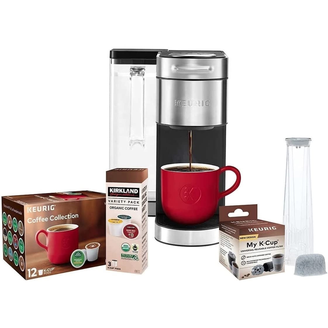 Keurig K-Supreme Coffeehouse Bundle w/K-Cups and Frother 