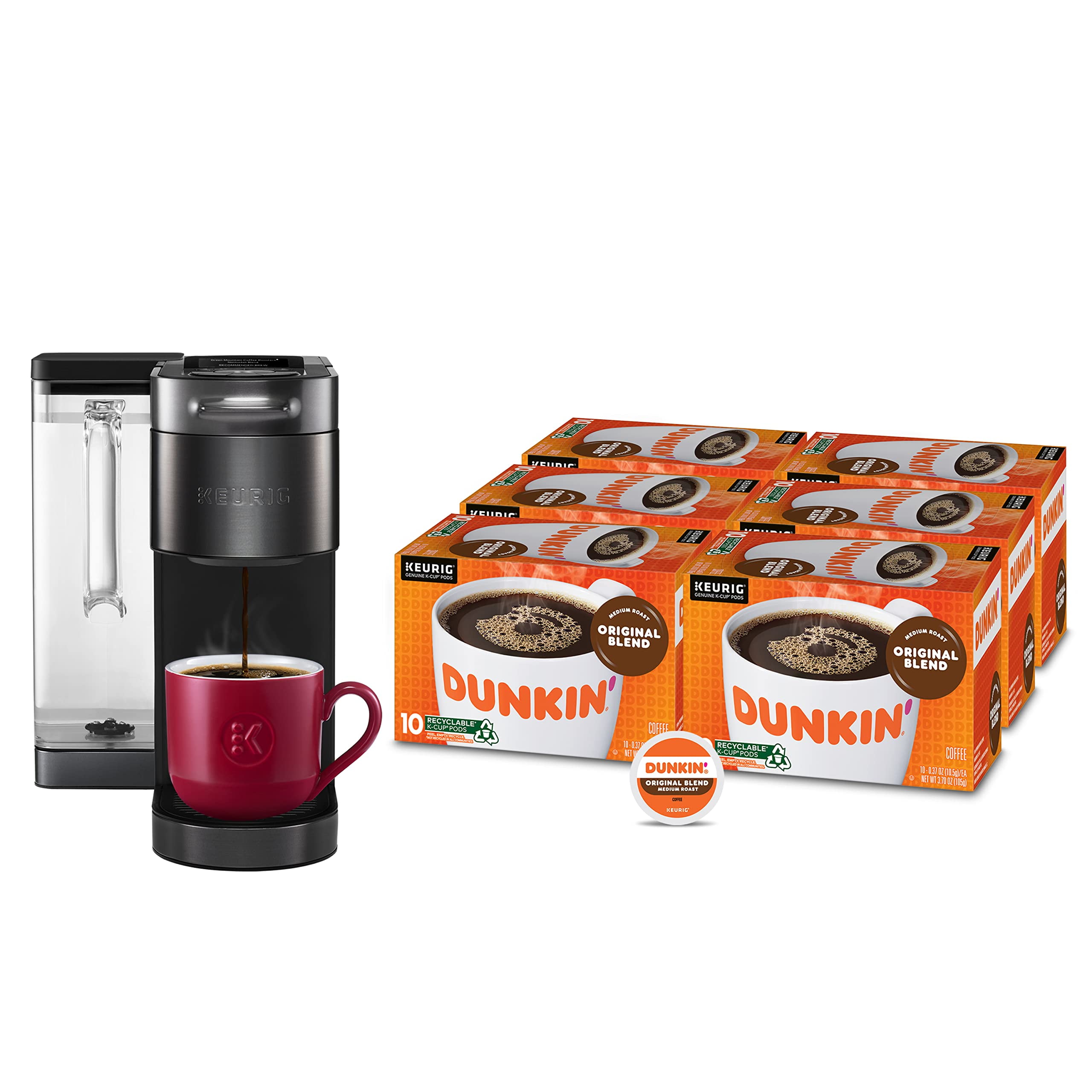 Keurig KSupreme Plus Smart Single Serve Coffee Maker With Dunkin