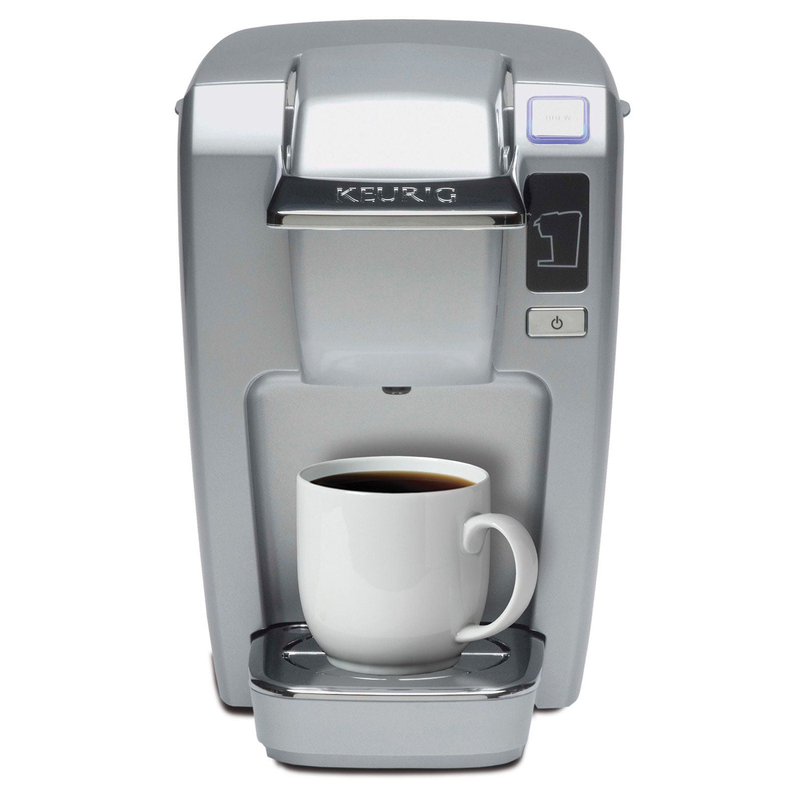 Keurig K10 Mini Plus Single Serve Coffee Brewer, Platinum