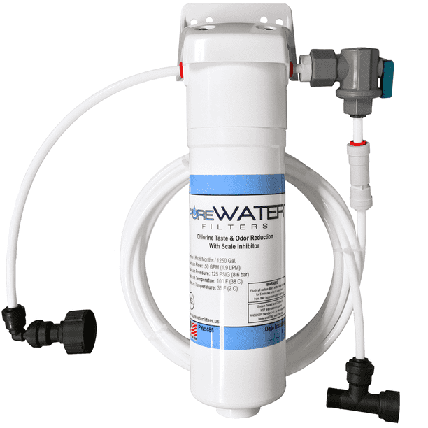 Keurig KQ8A Water Filter System for Direct Water Line Plumb Kit Hookup For Models B150P K150P K155P K2500 K3000 K3000SE B3000 B3000SE K3500