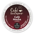 thumbnail image 1 of Café Escapes Café Mocha Keurig Single-Serve K-Cup Pods, 24 Pods Per Pack, Case Of 4 Packs, 1 of 2