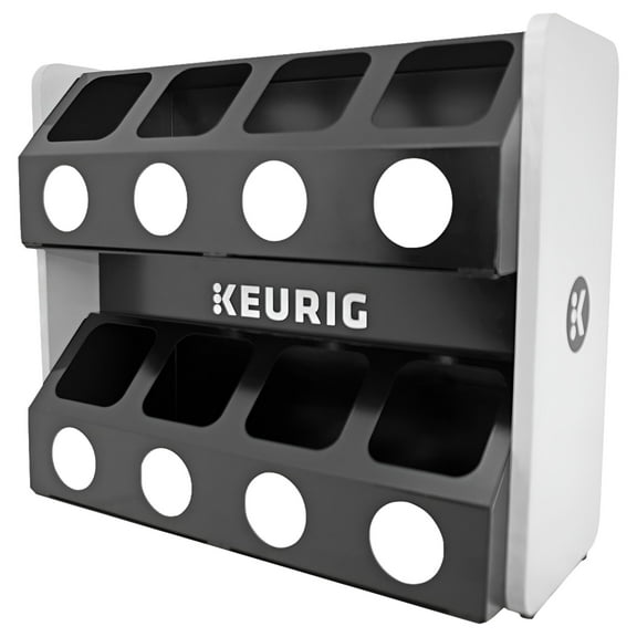 Keurig Premium 8-Sleeve K-Cup Pod Storage Rack - 18 Height x 16 Width x 21 Depth - 1 Carton