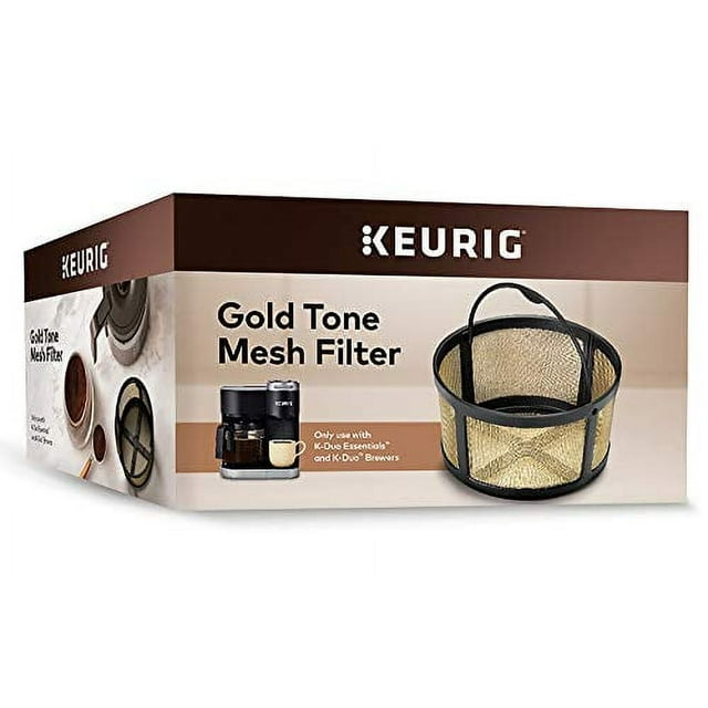 Keurig Reusable Ground Coffee Filter Compatible Essentials and KDuo