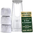 thumbnail image 1 of Keurig Starter Kit Replacement Water Filter Holder for Keurig K-Duo Gen 2, K-Express Essential (Gen 2), K-Compact Coffee Makers - Includes Short Filter Holder and 3-Pack Cartridges Water Filters, 1 of 9