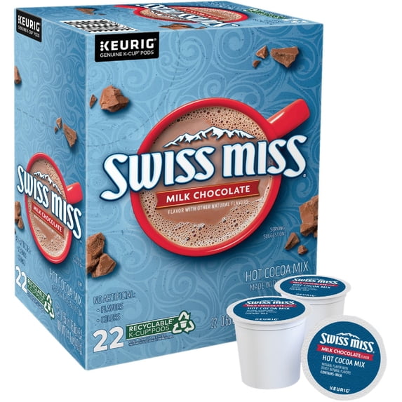 Keurig Swiss Miss Hot Chocolate K-Cup Pack - Pack of 8
