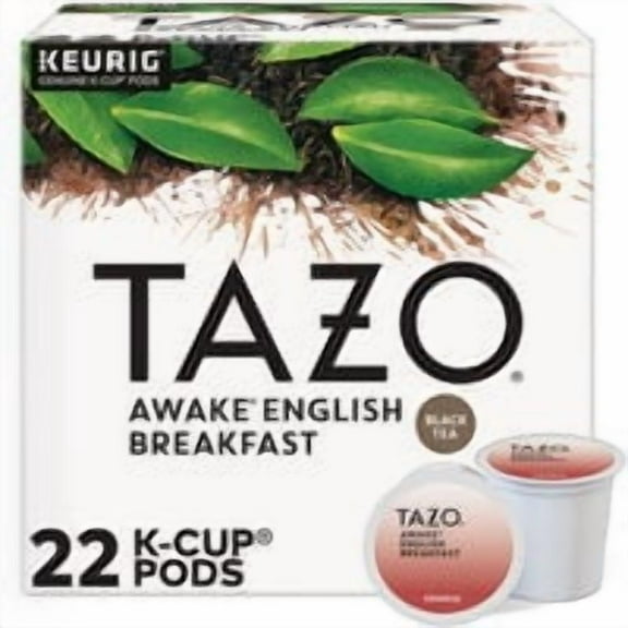 Keurig Tazo Hot Tea K-Cup Pack 22CT TZO AWAKE, Each