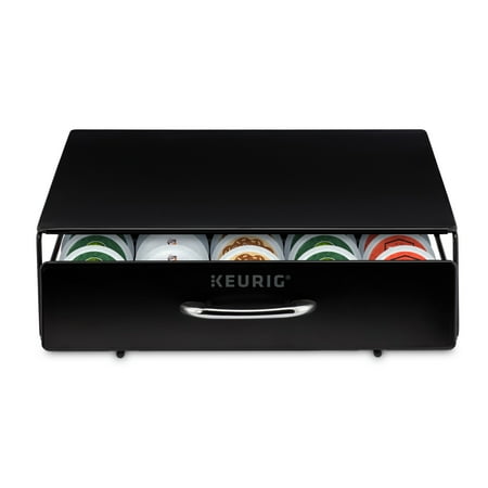 Keurig - 35 K-Cup Coffee Pods Drawer Storage - Black