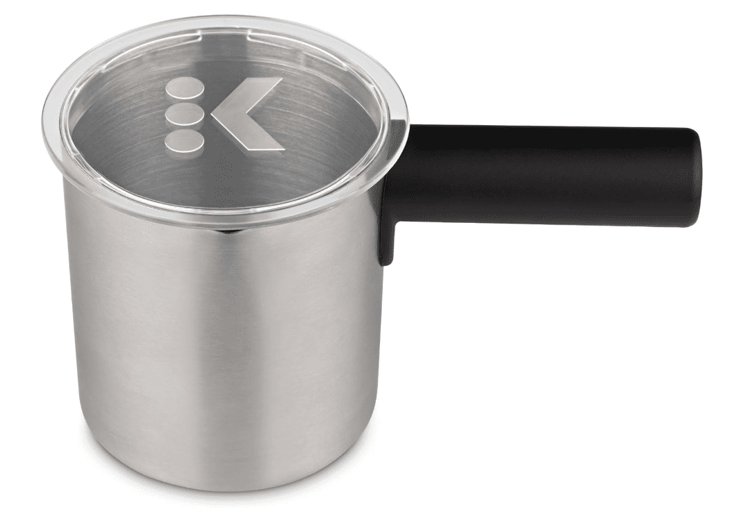 Keurig Works Non-Dairy Milk, Hot and Cold Frothing, Compatible K-Caf Coffee Makers Only, Charcoal Frother