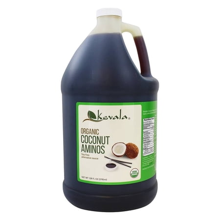 Kevala Organic Coconut Aminos, Low Sodium Sauce, 128 fl oz, Gluten Free