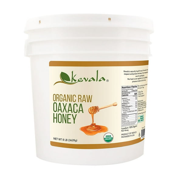 Kevala Organic Raw Oaxaca Honey 8 lb