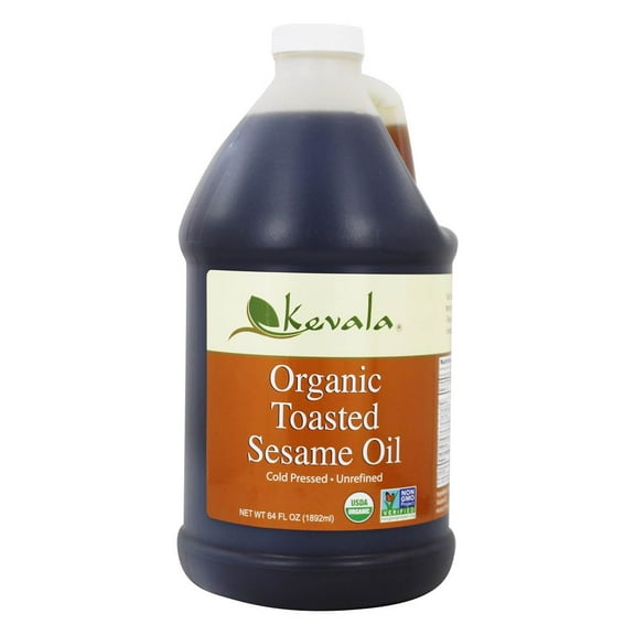 Kevala - Organic Toasted Sesame Oil - 64 fl. oz.