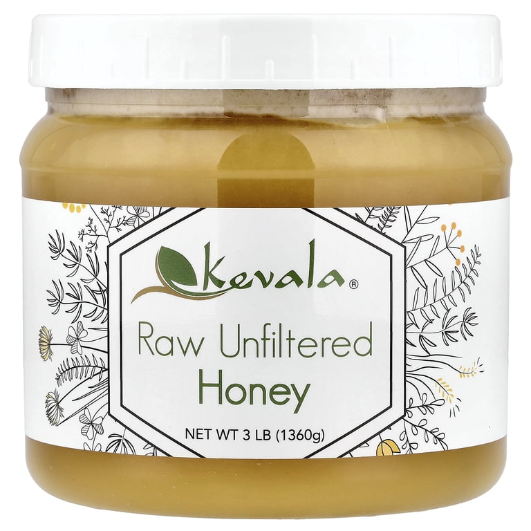 Kevala Raw Unfiltered Honey, 3 lb (1,360 g) - Walmart.com