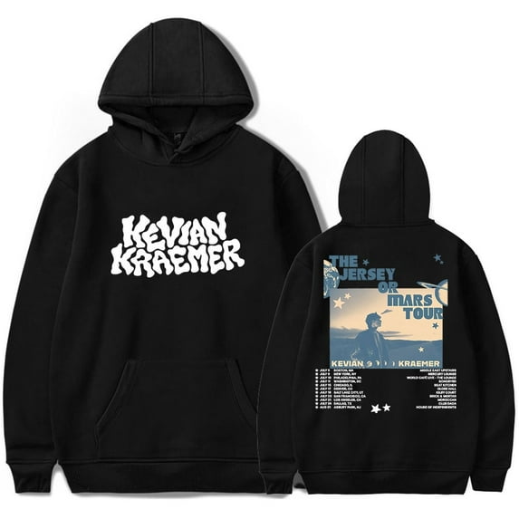 Kevian Kraemer The Jersey Or Mars Tour Merch Unisex Fashion Long Sleeve Sweatshirts Stylish Personalised Hoodies