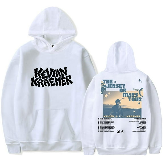 Kevian Kraemer The Jersey Or Mars Tour Merch Unisex Fashion Long Sleeve Sweatshirts Stylish Personalised Hoodies