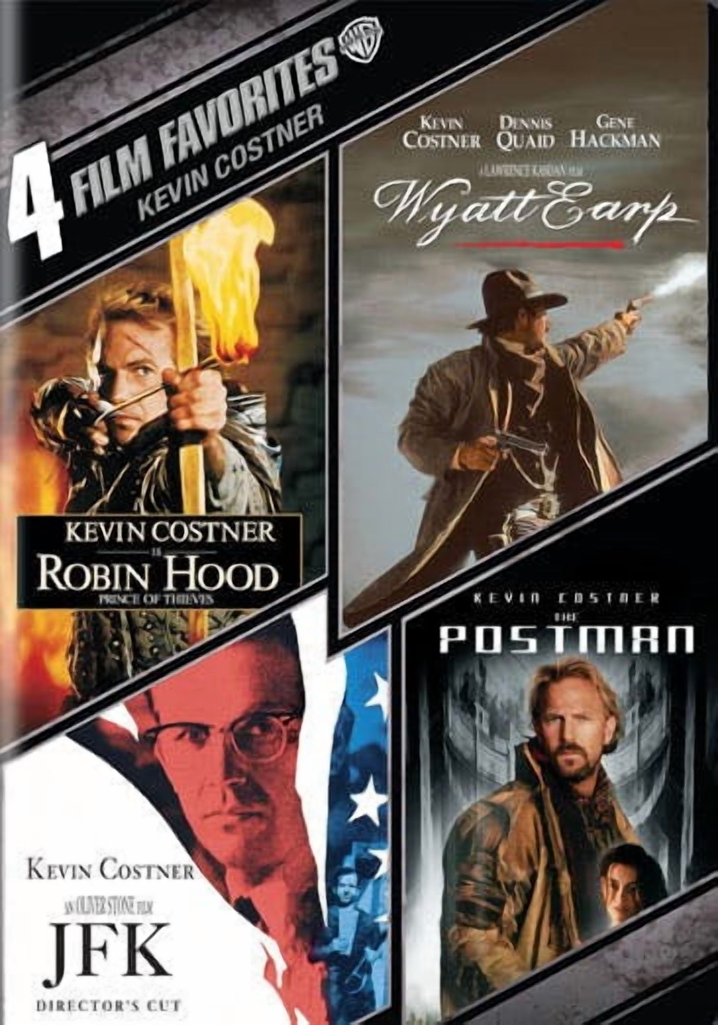 WARNER BROS. 4 Film Favorites: Kevin Costner Drama (DVD)