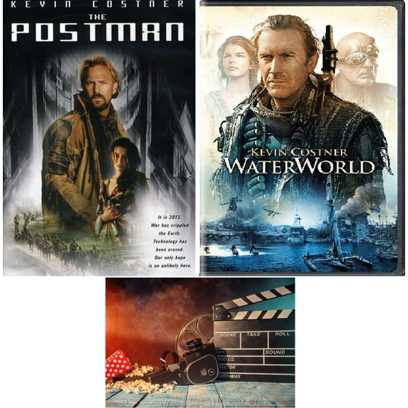 Kevin Costner Double Feature WaterWorld & The Postman 2 DVD Set