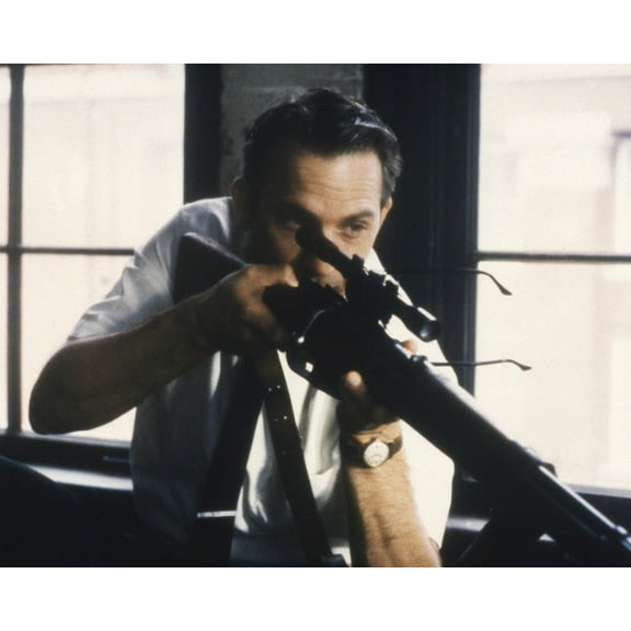 Kevin Costner In Jfk Holding Oswald's Carcano Rifle 24X36 Classic Hollywood Poster