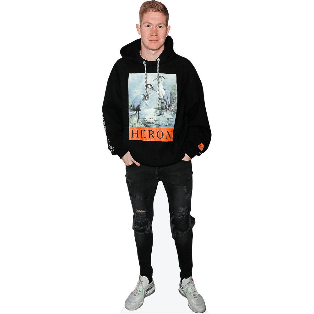 Kevin De Bruyne (Casual) Mini Cardboard Cutout Standee - Walmart.com