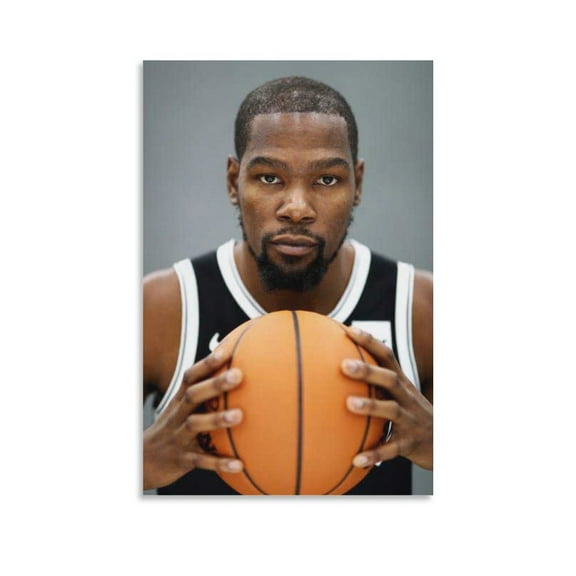 Kevin Durant Basketball Player Poster (2) Gifts Canvas Painting Poster Wall Art Decorative Picture Prints Modern Decor 12x18inch(30x45cm)