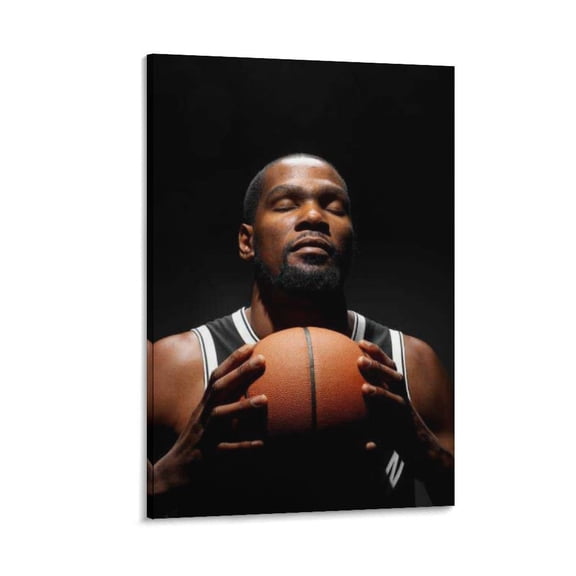 Kevin Durant Basketball Player Poster (50) Posters Wall Art Painting Canvas Gift Living Room Prints Bedroom Decor Poster Artworks 12x18inch(30x45cm)