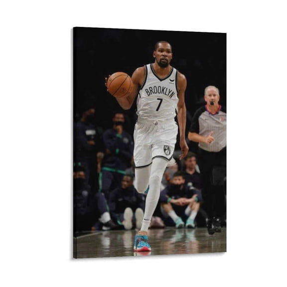 Kevin Durant Basketball Player Poster (57) Picture Print Wall Art Poster Painting Canvas Posters Artworks Gift Room Aesthetic 24x36inch(60x90cm)