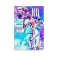 thumbnail image 1 of Kevin Durant Basketball Player Poster (58) Wall Art Poster Scroll Canvas Painting Picture Living Room Decor Home 24x36inch(60x90cm), 1 of 6