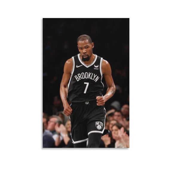 Kevin Durant Basketball Player Poster (8) Gifts Canvas Painting Poster Wall Art Decorative Picture Prints Modern Decor 16x24inch(40x60cm)