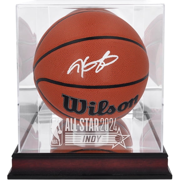 Kevin Durant Phoenix Suns Autographed Wilson Replica Basketball with Mahogany 2023 NBA All-Star Game Logo Display Case - Fanatics Authentic Certified